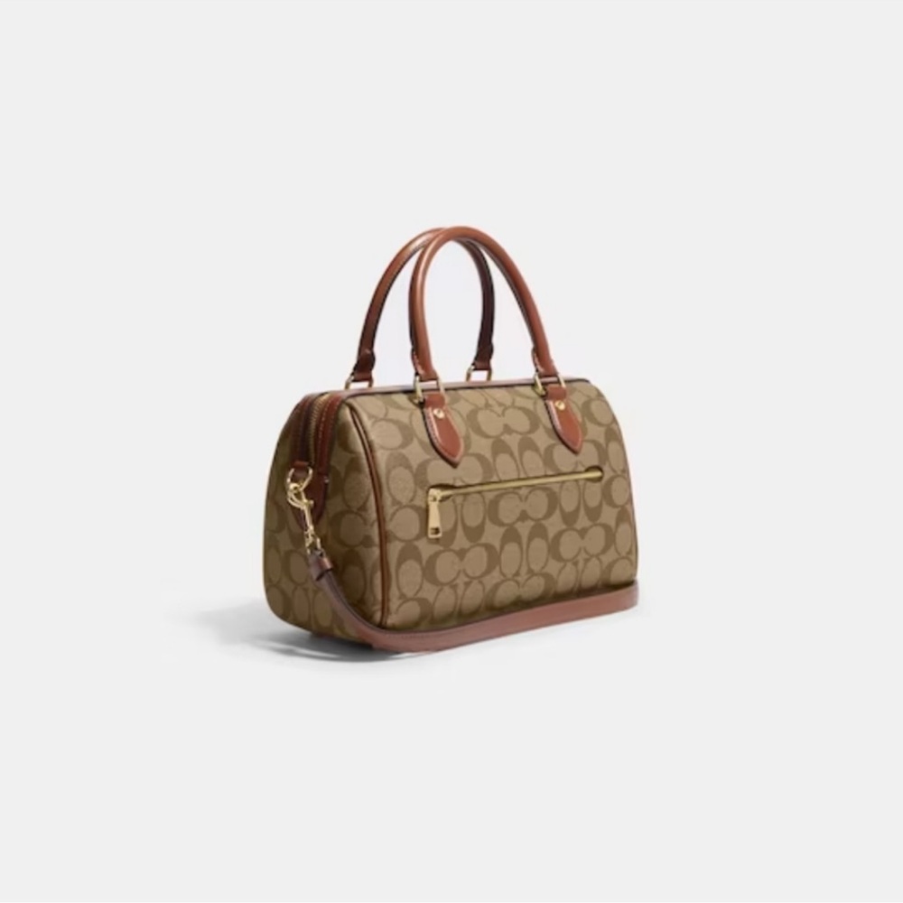 New! Rowan Satchel In Signature Canvas - image 2